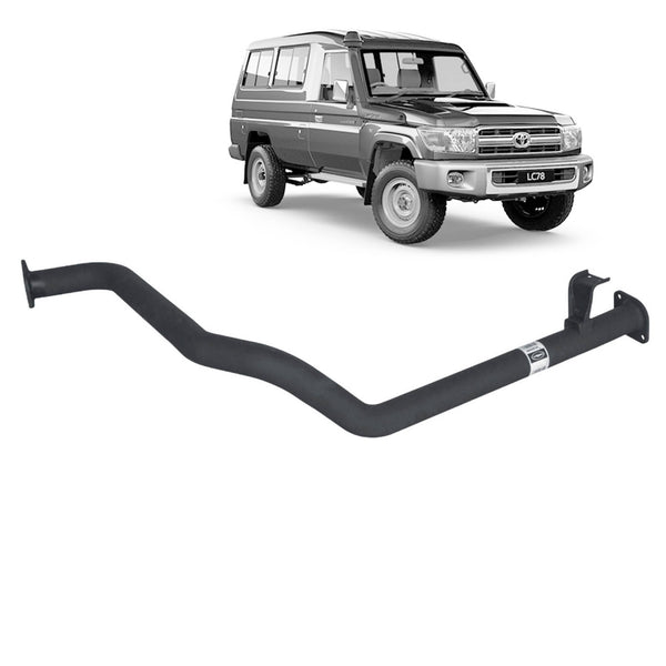 Redback Performance Intermediate Pipe Assembly for Toyota Landcruiser 75 (01/1990 - 09/1999) and 78 Series (01/1990 - 01/2007) 4.2L 1HZ | Australian Tow Spares