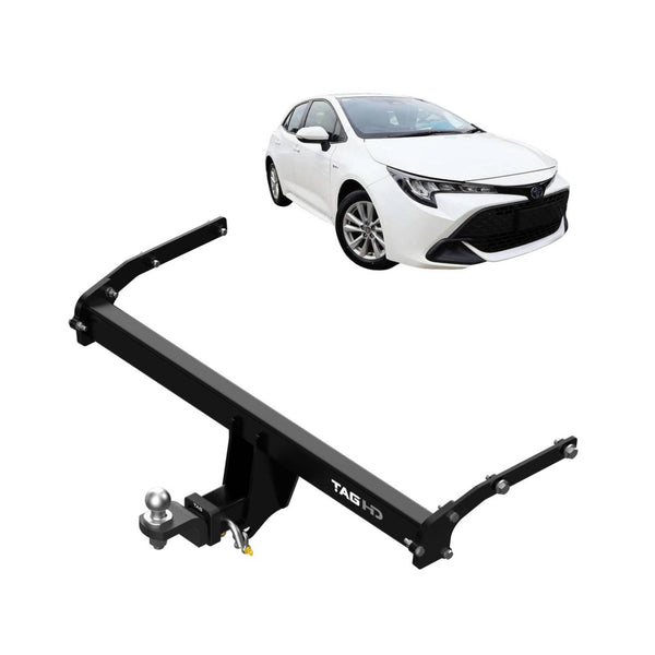 TAG Heavy Duty Towbar & Universal Wiring Kit For Toyota Corolla Hatchback (08/2018 - On) | Australian Tow Spares