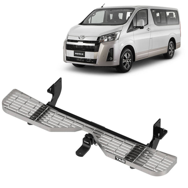 TAG Rear Step, Towbar & Wiring for Toyota Hiace / Commuter (02/2019 - 07/2025) | Australian Tow Spares