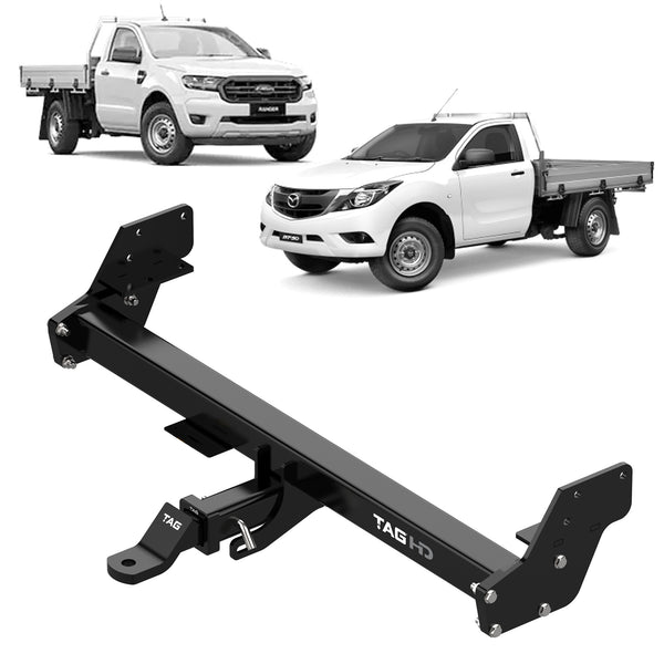 TAG Heavy Duty Towbar & Direct Fit Wiring Harness for Mazda BT-50 Cab Chassis (11/2011 - 07/2020) | Australian Tow Spares