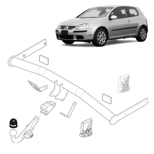 Brink Towbar European for Volkswagen Golf (10/2003 - 07/2010) | Australian Tow Spares