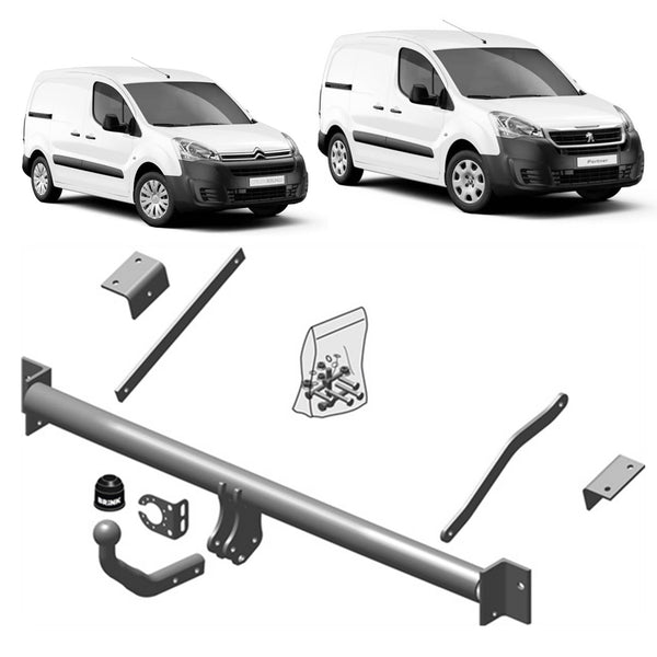 Brink Towbar European for Citroen Berlingo (04/2008 - 10/2018), Citroen Berlingo (04/2008 - 10/2018), Peugeot Partner (04/2008 - 10/2018) | Australian Tow Spares