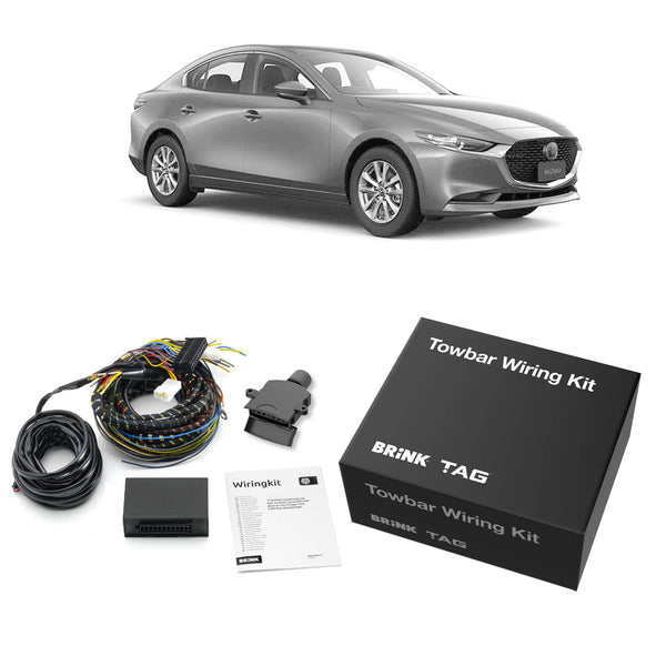 TAG Standard Duty Towbar & Direct Fit Wiring for Mazda 3 Sedan & Hatch (11/2013 - 03/2019) | Australian Tow Spares