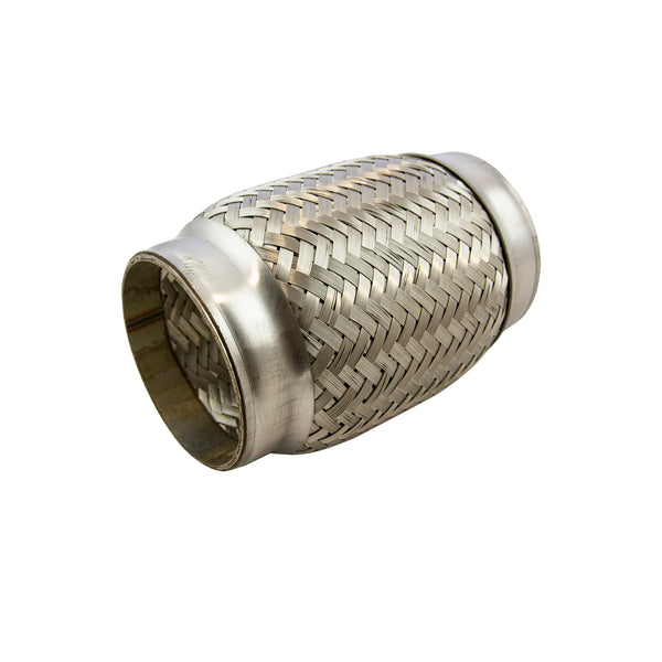 2" Double Braided Stainless Steel Flexible Bellow 6" Long | Australian Tow Spares