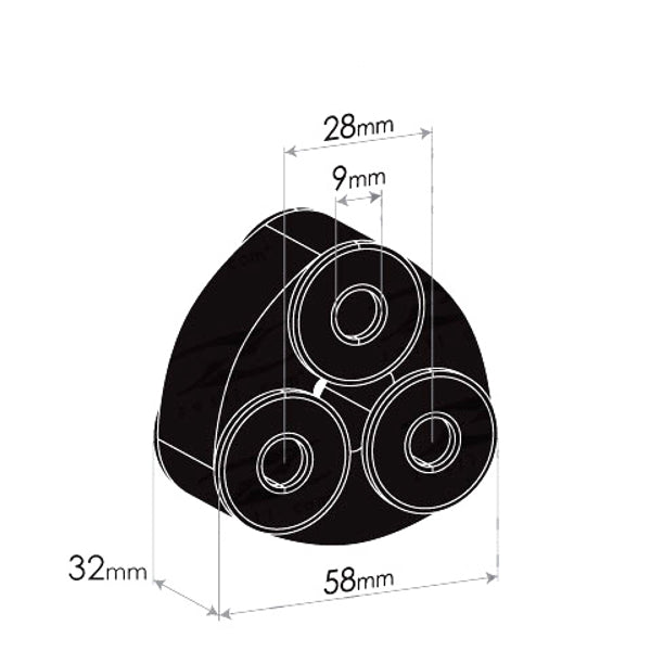 Redback Exhaust Rubber for Holden Rodeo (02/2003 - 01/2007) | Australian Tow Spares