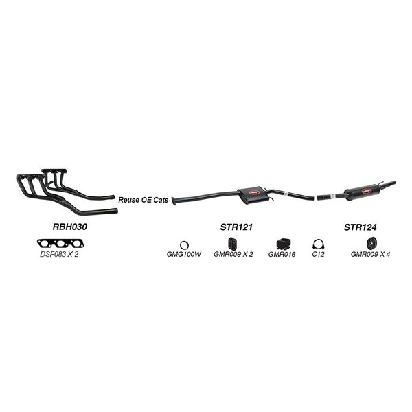 Redback Performance Exhaust System for | Australian Tow Spares
