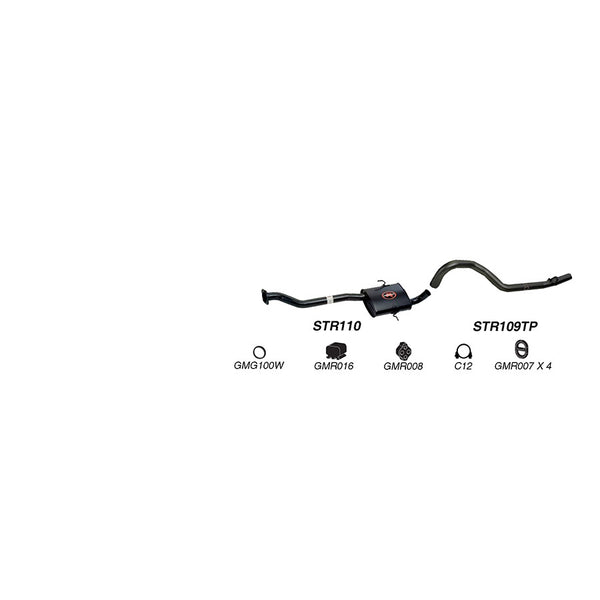 Redback Performance Exhaust System for Holden Commodore (04/1995 - 12/2000) | Australian Tow Spares