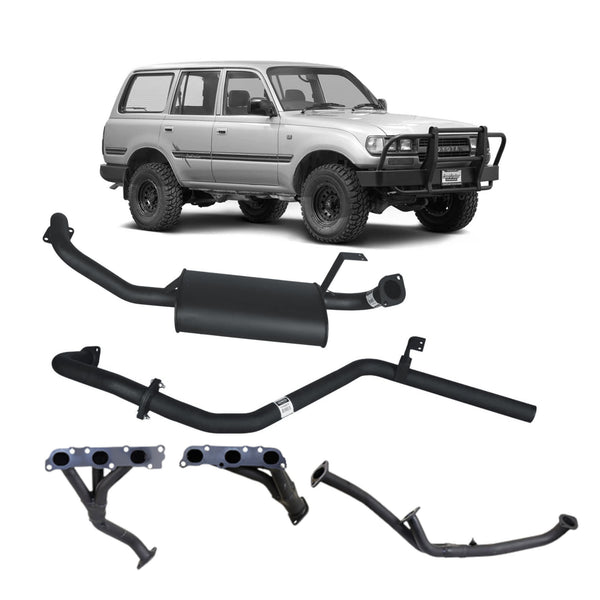 Redback Performance Headers and Exhaust for Toyota Landcruiser 80 Series Wagon 4.5 FZ | Australian Tow Spares