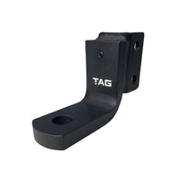 TAG Adjustable Heavy Duty Tow Ball Mount 90° Face, 50mm Square Hitch - 310mm Drop, 335mm Rise