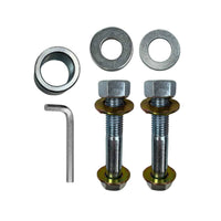 TAG Adjustable Heavy Duty Tow Ball Mount 90° Face, 50mm Square Hitch - 310mm Drop, 335mm Rise