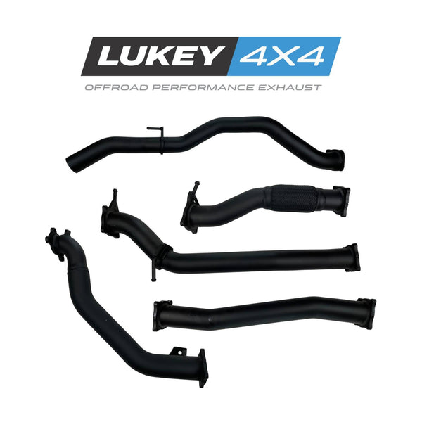 Lukey 4x4 Exhaust Lukey for Ford PJ PK Ranger turbo back Lukey 4x4 with Hotdog | Australian Tow Spares