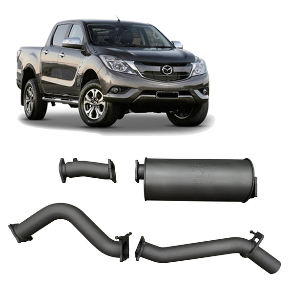 Redback Extreme Duty Exhaust for Mazda BT-50 (07/2016 - 09/2020) | Australian Tow Spares