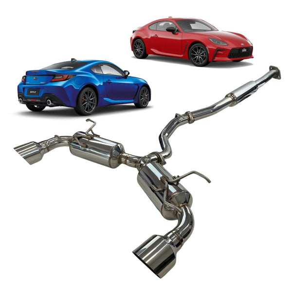 Redback Catback Exhaust for Toyota 86 and Subaru BRZ 304 Stainless Steel | Australian Tow Spares