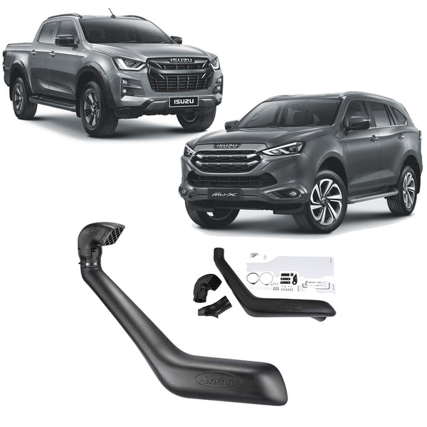 Safari Snorkel for Isuzu MU-X (07/2021 - on), D-MAX (07/2020 - on) | Australian Tow Spares