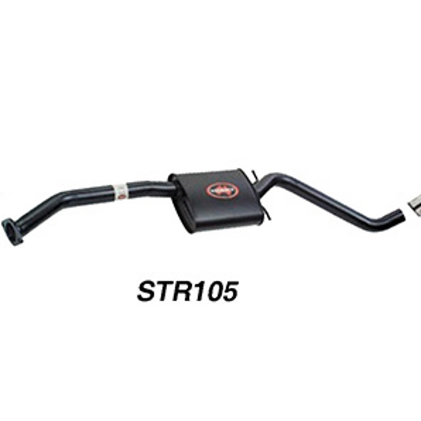 Redback 2.5" Centre Muffler for Holden Commodore Sedan VP - VS with IRS | Australian Tow Spares