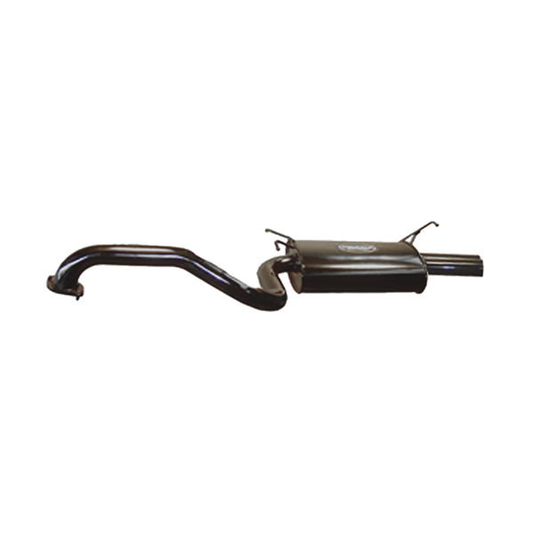 Redback Sports Rear Muffler for Ford Falcon BA BF FG Sedan XR6 2 1/2" Catback dual outlet rear | Australian Tow Spares