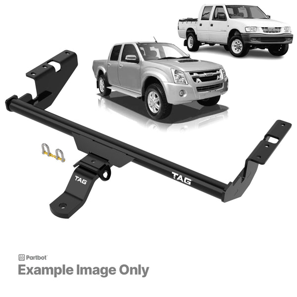 TAG Standard Duty Towbar & Direct Fit Wiring for Holden Rodeo (02/2003 - 07/2005) | Australian Tow Spares