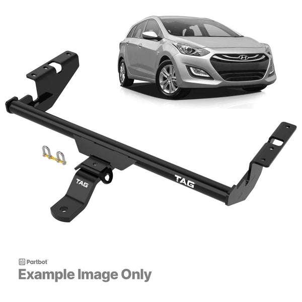 TAG Light Duty Towbar & Universal Wiring for Hyundai Elantra (06/2006 - 12/2011), i30 (10/2007 - 05/2012) | Australian Tow Spares