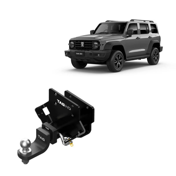 TAG Heavy Duty Towbar & Universal Wiring for for GWM Tank 300 (10/2022 - on) | Australian Tow Spares