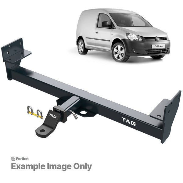 TAG Heavy Duty Towbar & Universal Wiring for Volkswagen Caddy (02/2004 - 03/2021) | Australian Tow Spares