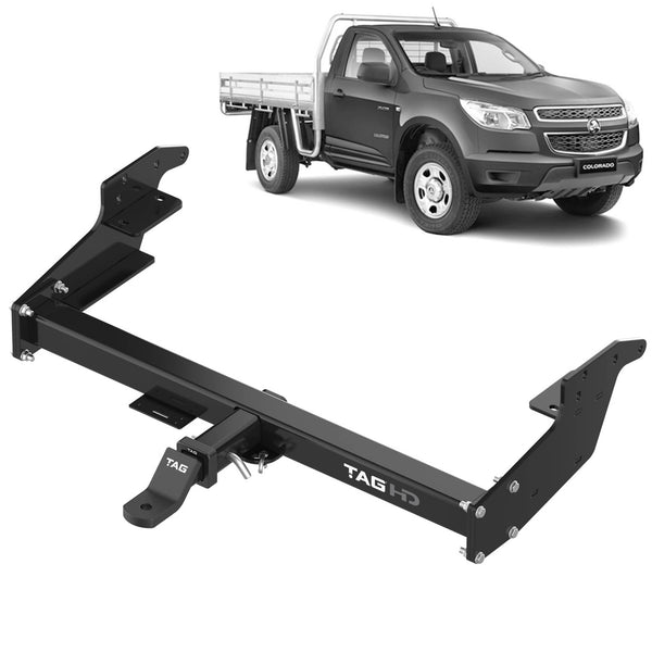 TAG Extended Heavy Duty Towbar and Direct Fit Wiring Harness for Holden Colorado RG Series Cab Chassis (01/2012 - 07/2020) Extended Tray | Australian Tow Spares