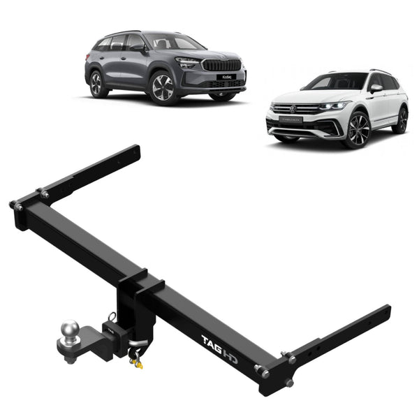 TAG Heavy Duty Towbar For Volkswagen Tiguan (05/2016 - 10/2024), Skoda Kodiaq (10/2016 - on) | Australian Tow Spares