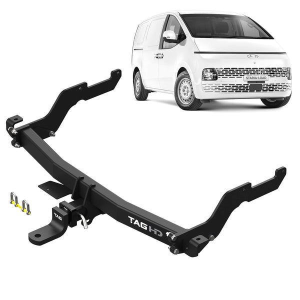 TAG Heavy Duty Towbar & Direct Fit Wiring Harness for Hyundai Staria Van (01/2021 - on) | Australian Tow Spares