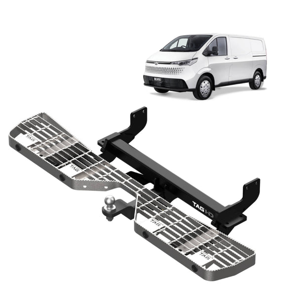TAG Rear Step & Towbar Kit for LDV Deliver 7 Van (08/2024 - on) | Australian Tow Spares