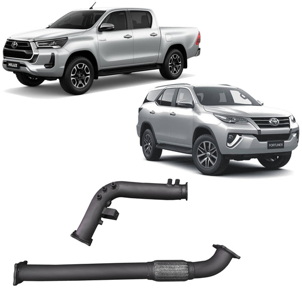 Redback Extreme Duty Exhaust DPF Adaptor Kit for Toyota Hilux / Fortuner (07/2015 - on) | Australian Tow Spares
