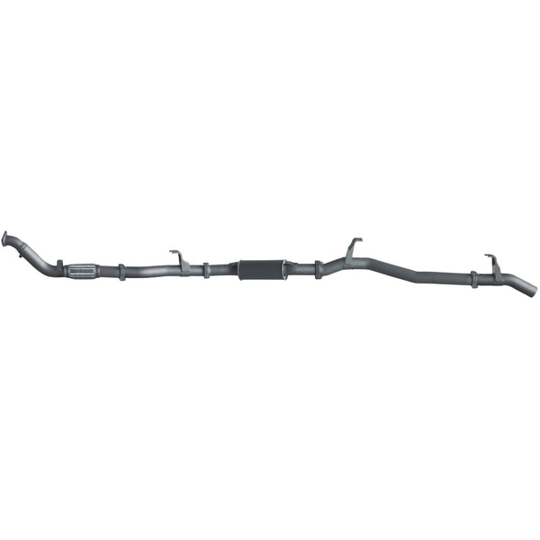 Redback Extreme Duty Exhaust for Toyota Landcruiser 76 Series Wagon with Auxiliary Fuel Tank (01/2007 - 10/2016) | Australian Tow Spares