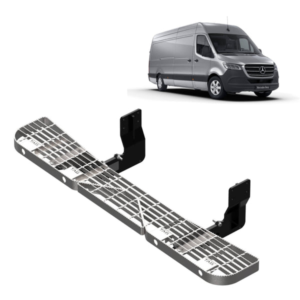 TAG Galvanised Step & Sensor Brackets for Mercedes Benz Sprinter Van VS30 Series Wide Chassis (01/2019 - On) | Australian Tow Spares