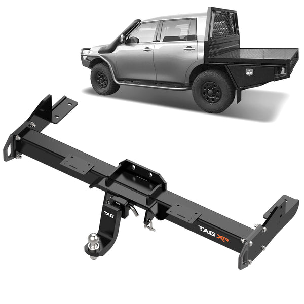 TAG Extreme Recovery Towbar & Direct Fit Wiring for Nissan Patrol Chopped Utes (12/2012 - on) | Australian Tow Spares