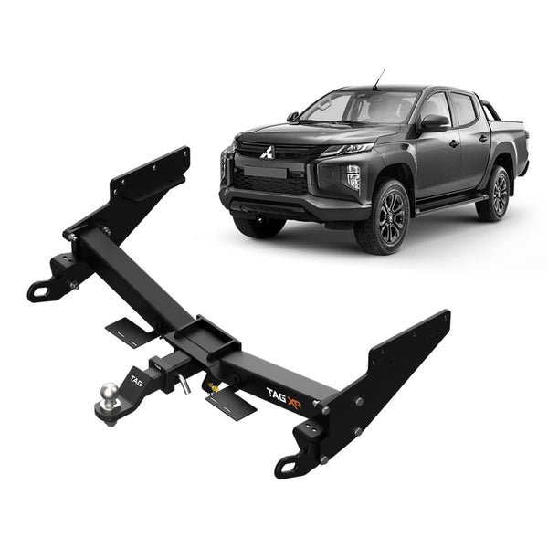 TAG Extreme Recovery Towbar & Direct Fit Wiring Harness for Mitsubishi Triton MR Series Styleside (12/2018 - 2024) | Australian Tow Spares