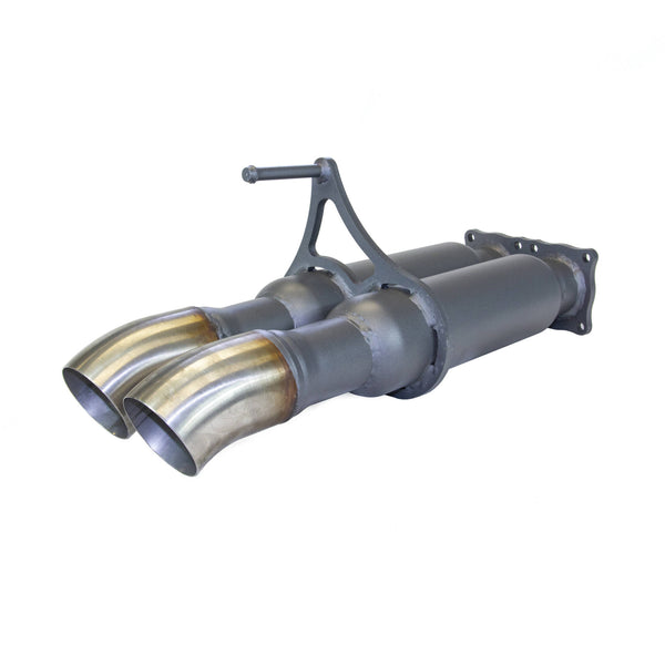 Redback Extreme Duty Rear Hot Dog Muffler for Toyota Landcruiser 200 Series 4.5L V8 (11/2007 - on) | Australian Tow Spares
