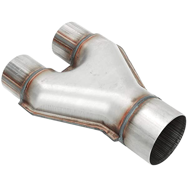 Y-PIPE SINGLE 2 1/2" (63MM) INTWIN 2 1/2" (63MM) OUT 409 | Australian Tow Spares
