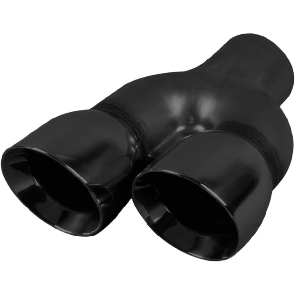 Dual 3" Right Hand Exhaust Tip with Matte Black | Australian Tow Spares