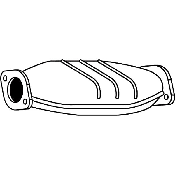 Redback Underfloor Catalytic Converter for Mitsubishi Pajero (05/1991 - 07/1997) | Australian Tow Spares