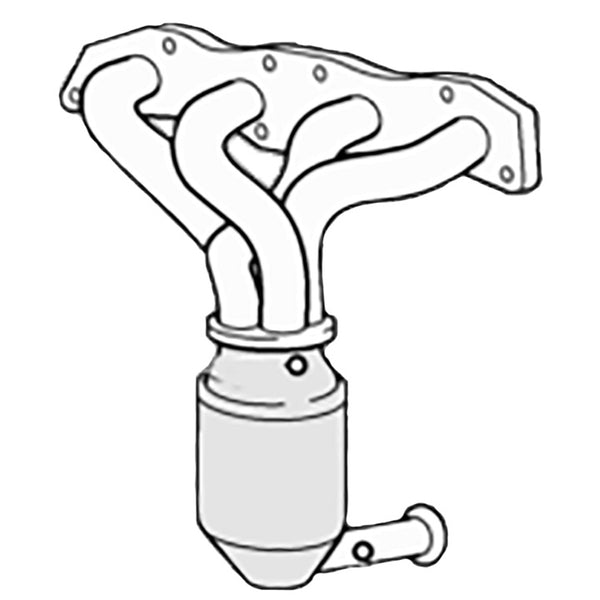 Redback Manifold Catalytic Converter for Peugeot 207 (10/2006 - 06/2014), 207 Sw (10/2006 - 06/2014), 207 Cc (10/2006 - 06/2014), Mini Cooper (10/2006 - 06/2014) | Australian Tow Spares