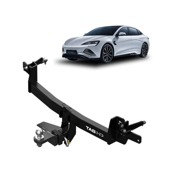 TAG Heavy Duty Towbar & Direct Fit Wiring Kit for BYD Seal Sedan (10/2023 - On) | Australian Tow Spares