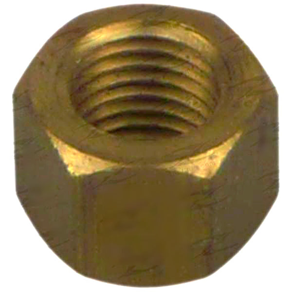 Brass Nuts for TOYOTA, M10 X 1.25, Hex 14.3mm, L 10.5mm | Australian Tow Spares