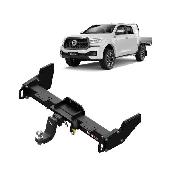 TAG Extreme Recovery Towbar & Direct Fit Wiring for GWM Cannon Cab Chassis (09/2020 - 09/2024) | Australian Tow Spares