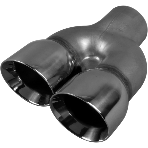 VE Commodore - Left, In 57mm(2-1/4"), Out 76mm(3"), Stainless