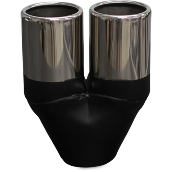 In 51-76mm(2" - 3"), Out 63mm(2-1/2")x2, Stainless, YP63RX | Australian Tow Spares
