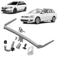 Brink Towbar for Volkswagen Golf (07/2009 - on), Volkswagen Golf Alltrack (12/2014 - 12/2020), Skoda Octavia (01/2021 - on), Skoda Octavia (06/2020 - on), Volkswagen Golf (04/2013 - 12/2020), Skoda Octavia (11/2012 - 03/2020)