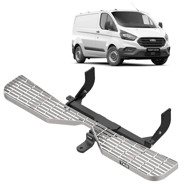 TAG Towbar, Rear Step & Direct Fit Wiring for Ford Transit Custom (02/2014 - 05/2016) | Australian Tow Spares