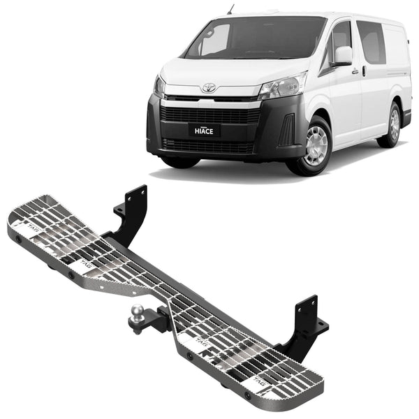 TAG Rear Step & Towbar for Toyota Hiace / Commuter (02/2019 - 07/2025) (No Wiring Harness)