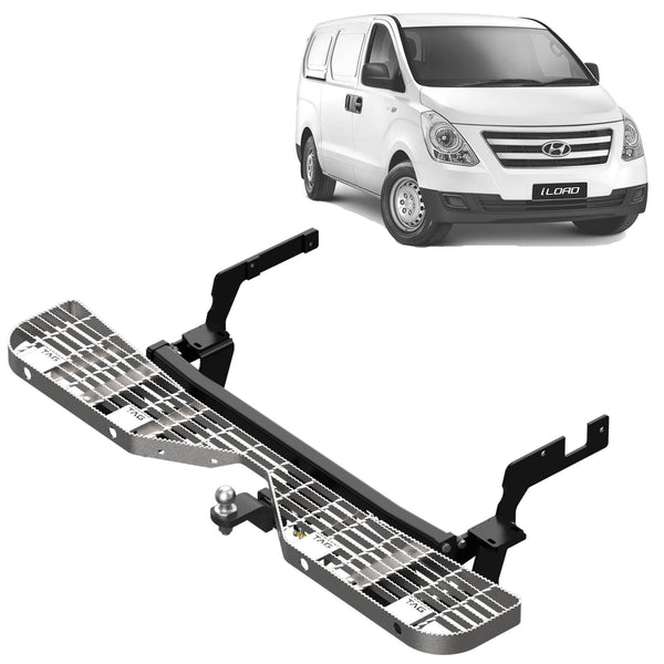 TAG Rear Step & Towbar for Hyundai ILoad / IMax (02/2008 - 06/2021) | Australian Tow Spares