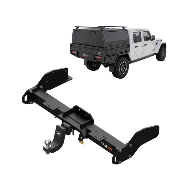 TAG Extreme Recovery Towbar & Universal Wiring for Jeep Gladiator Cab Chassis (JT) (01/20-on) | Australian Tow Spares