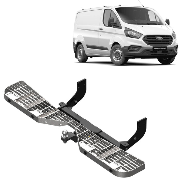 TAG Rear Step & Towbar for Ford Transit Custom VN Series (02/2014 - 12/2023) | Australian Tow Spares