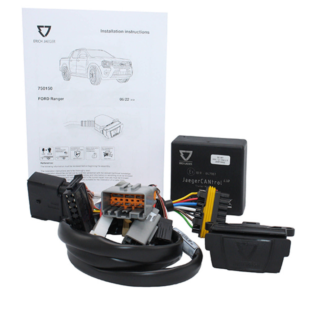 TAG Heavy Duty Towbar & Direct Fit Wiring for Next-Gen Ford Ranger (06/2022 - 12/2024), Volkswagen Amarok (12/2022 - on) - Styleside Utes